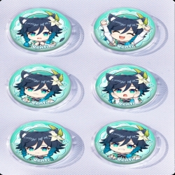 Genshin Impact Anime peripheral pill bar badge 25mm a set of 6 price for 5 sets