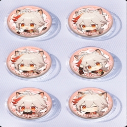 Genshin Impact Anime peripheral pill bar badge 25mm a set of 6 price for 5 sets