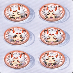 Genshin Impact Anime peripheral pill bar badge 25mm a set of 6 price for 5 sets
