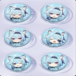 Genshin Impact Anime peripheral pill bar badge 25mm a set of 6 price for 5 sets