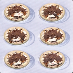 Genshin Impact Anime peripheral pill bar badge 25mm a set of 6 price for 5 sets