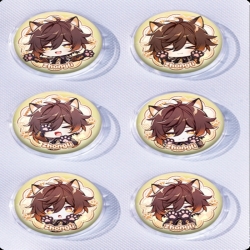 Genshin Impact Anime peripheral pill bar badge 25mm a set of 6 price for 5 sets