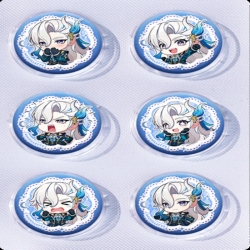 Genshin Impact Anime peripheral pill bar badge 25mm a set of 6 price for 5 sets