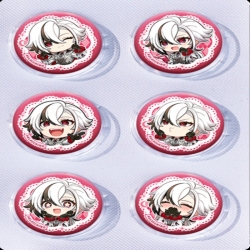 Genshin Impact Anime peripheral pill bar badge 25mm a set of 6 price for 5 sets