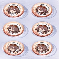 Genshin Impact Anime peripheral pill bar badge 25mm a set of 6 price for 5 sets