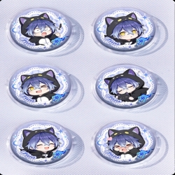 Genshin Impact Anime peripheral pill bar badge 25mm a set of 6 price for 5 sets