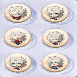 Genshin Impact Anime peripheral pill bar badge 25mm a set of 6 price for 5 sets