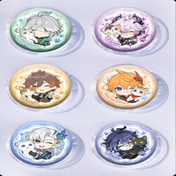 Genshin Impact Anime peripheral pill bar badge 25mm a set of 6 price for 5 sets
