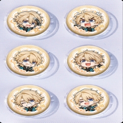 Genshin Impact Anime peripheral pill bar badge 25mm a set of 6 price for 5 sets