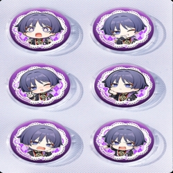 Genshin Impact Anime peripheral pill bar badge 25mm a set of 6 price for 5 sets