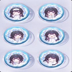 Genshin Impact Anime peripheral pill bar badge 25mm a set of 6 price for 5 sets