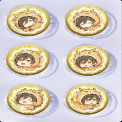 Genshin Impact Anime peripheral pill bar badge 25mm a set of 6 price for 5 sets