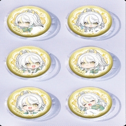 Genshin Impact Anime peripheral pill bar badge 25mm a set of 6 price for 5 sets