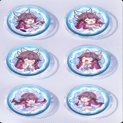 Genshin Impact Anime peripheral pill bar badge 25mm a set of 6 price for 5 sets