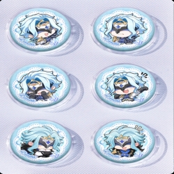 Genshin Impact Anime peripheral pill bar badge 25mm a set of 6 price for 5 sets