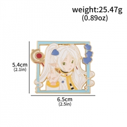 Frieren: Beyond Journey's Anime peripheral metal badge OPP bag price for 5 pcs 