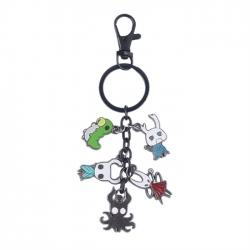 The Hollow Knight Anime peripheral metal keychain pendant OPP bag price for 2 pcs
