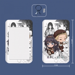 The Fragrant Flower Blooms with Dignity&zwnj; Cartoon peripheral ID card sleeve Ferrule 11cm long 7cm wide price for 5 pcs