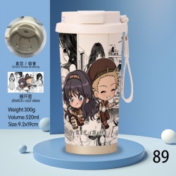 The Fragrant Flower Blooms with Dignity&zwnj;  Anime peripheral stainless steel coffee cup 520ML