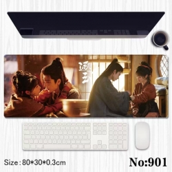 Pursuit of Jade&zwnj; Anime peripheral computer mouse pad office desk pad multifunctional pad 80X30X0.3cm