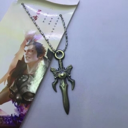 King glory Anime-themed metal necklace price for 5 pcs