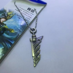 King glory Anime-themed metal necklace price for 5 pcs