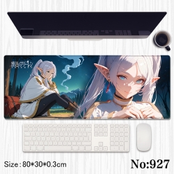 Frieren: Beyond Journey's Anime peripheral computer mouse pad office desk pad multifunctional pad 80X30X0.3cm