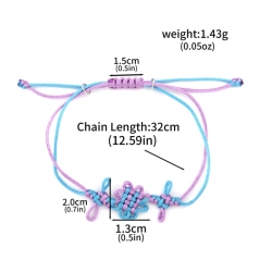 K-Pop:Demon Hunters Weaving Knot Bracelet Decorative Bracelet price for 5 pcs 