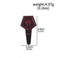 K-Pop:Demon Hunters Metal badge decorative brooch OPP bag  price for 5 pcs 