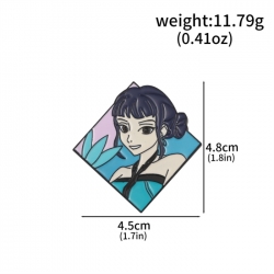 K-Pop:Demon Hunters Metal badge decorative brooch OPP bag price for 5 pcs 