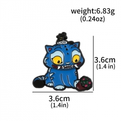 K-Pop:Demon Hunters High quality metal badge brooch OPP bag price for 5 pcs 