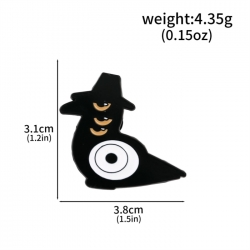 K-Pop:Demon Hunters High quality metal badge brooch OPP bag price for 5 pcs 