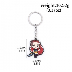 K-Pop:Demon Hunters Metal keychain pendant OPP bag price for 5 pcs 