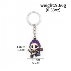 K-Pop:Demon Hunters Metal keychain pendant OPP bag price for 5 pcs 