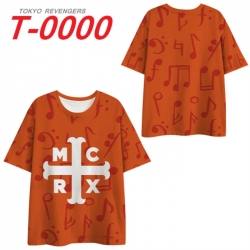 My chemical romance Anime Full Color Milk Silk Short Sleeve T-Shirt from S to 6XL