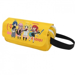 BOCCHI THE ROCK! Anime peripheral large capacity double-layer pencil case 6x10x20cm