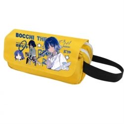 BOCCHI THE ROCK! Anime peripheral large capacity double-layer pencil case 6x10x20cm