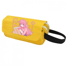 BOCCHI THE ROCK! Anime peripheral large capacity double-layer pencil case 6x10x20cm