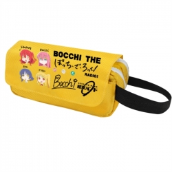 BOCCHI THE ROCK! Anime peripheral large capacity double-layer pencil case 6x10x20cm