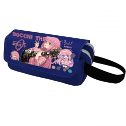 BOCCHI THE ROCK! Anime peripheral large capacity double-layer pencil case 6x10x20cm