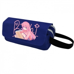 BOCCHI THE ROCK! Anime peripheral large capacity double-layer pencil case 6x10x20cm