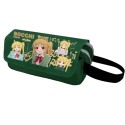 BOCCHI THE ROCK! Anime peripheral large capacity double-layer pencil case 6x10x20cm