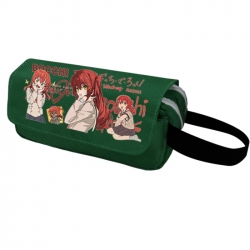 BOCCHI THE ROCK! Anime peripheral large capacity double-layer pencil case 6x10x20cm