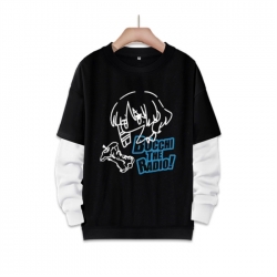 BOCCHI THE ROCK! Anime fake two-piece thick round neck sweater from S to 3XL