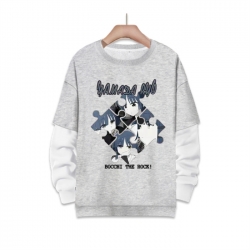 BOCCHI THE ROCK! Anime fake two-piece thick round neck sweater from S to 3XL