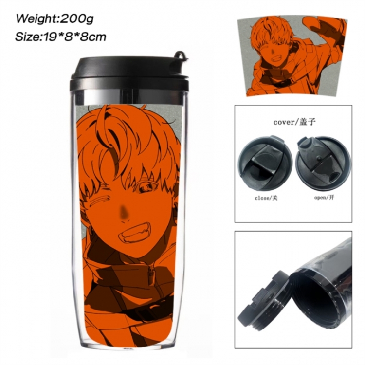 DANDADAN Anime double-layer insulated water bottle and cup 350ML