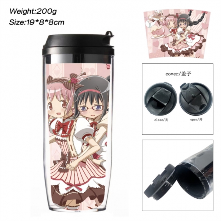 Magical Girl Madoka of the Magus Anime double-layer insulated water bottle and cup 350ML