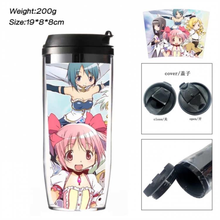 Magical Girl Madoka of the Magus Anime double-layer insulated water bottle and cup 350ML