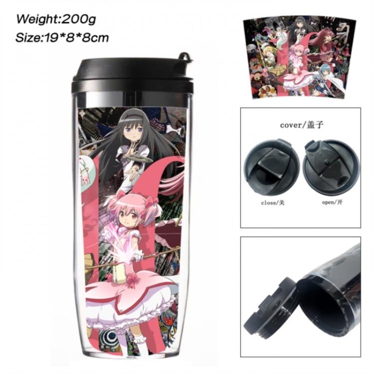 Magical Girl Madoka of the Magus Anime double-layer insulated water bottle and cup 350ML