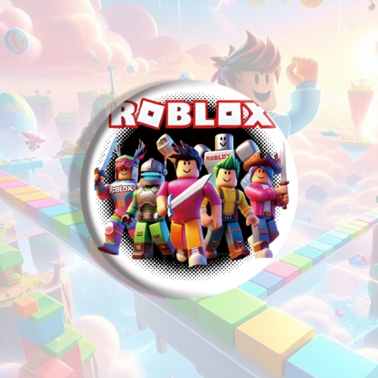 Roblox Anime tinplate brooch badge price for 5 pcs
